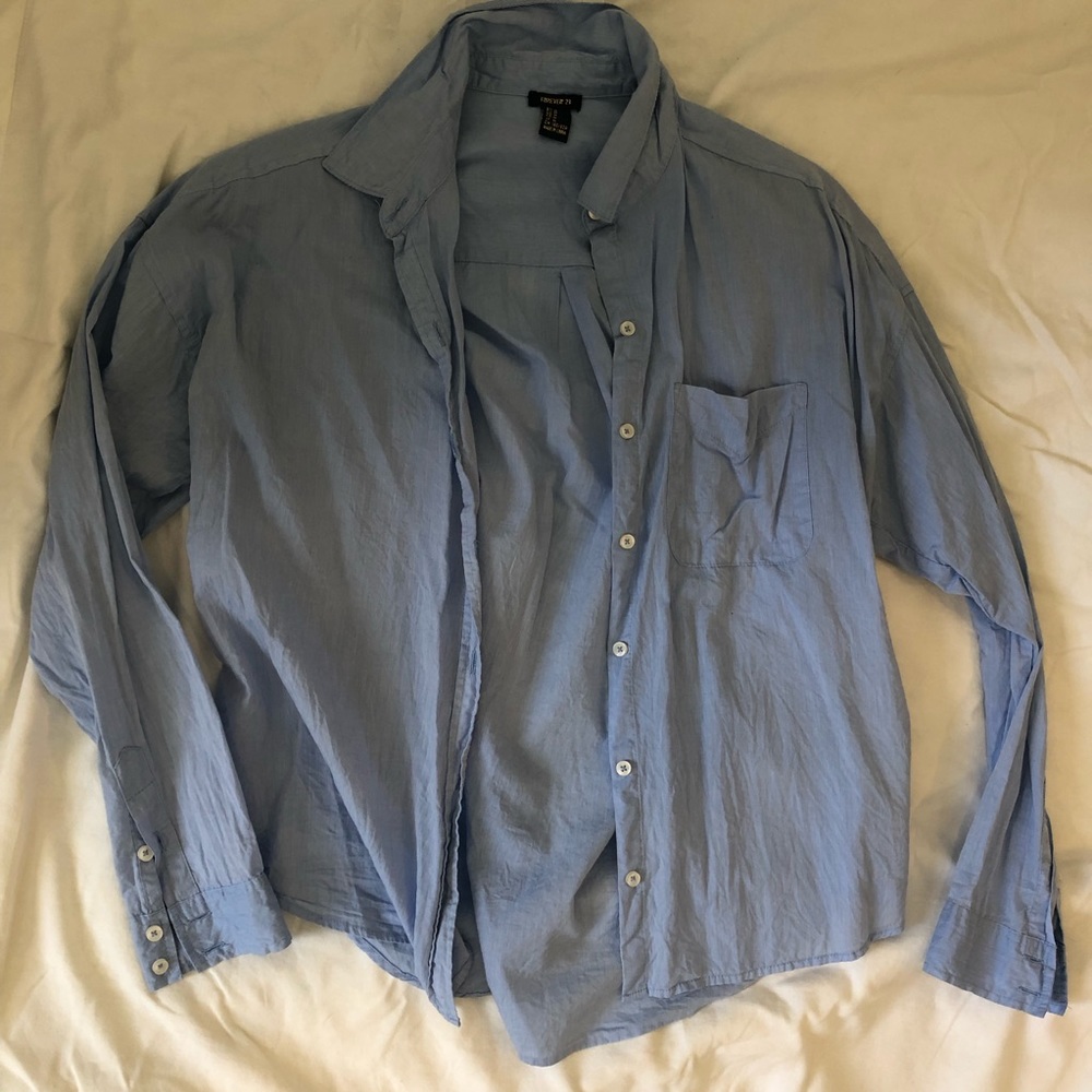 Forever 21 Denim Button Up